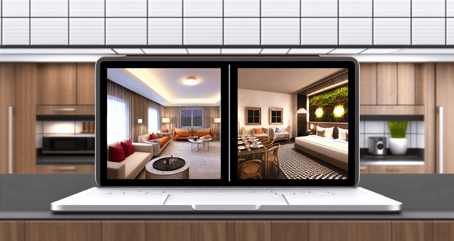 An image illustrating Hotel oder Airbnb Kostenvergleich